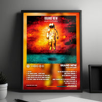 Brand New "Deja Entendu" Album Cover Poster - with Complete Tracklist