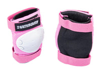 Venom Triple Knee/Elbow/Wrist Pad Set - Pink White