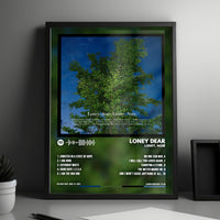 Loney Dear "Loney, Noir" Album Cover Poster - with Complete Tracklist