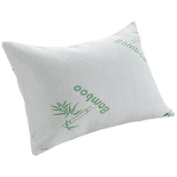 Bamboo Memory Foam Pillow Hypoallergenic Cooling Luxury Premium Fibre Filling for Superior Comfort and Support by OLIVIA ROCCO