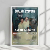 Sufjan Stevens "Illinois" Album Cover Poster - with Complete Tracklist