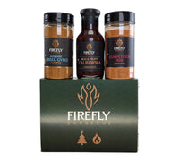 BBQ Christmas Gift Box Trio with Award-Winning Rubs & Sauce