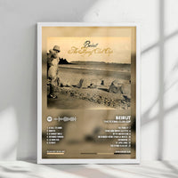 Beirut "The Flying Club Cup" Album Cover Poster - with Complete Tracklist