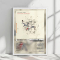 Frightened Rabbit "The Midnight Organ Fight" Album Cover Poster - with Complete Tracklist
