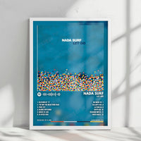 Nada Surf "Let Go" Album Cover Poster - with Complete Tracklist