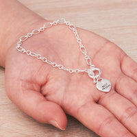Best Friend Charm Bracelet Created with Zircondia® Crystals