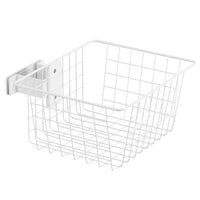 ProperAV Wire Basket for Mobile Desk Trolley Workstations