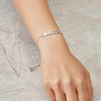 Big Sister ID Friendship Bracelet Created with Zircondia® Crystals