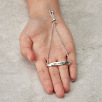 Big Sister ID Friendship Bracelet Created with Zircondia® Crystals