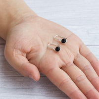Black Onyx Drop Earrings