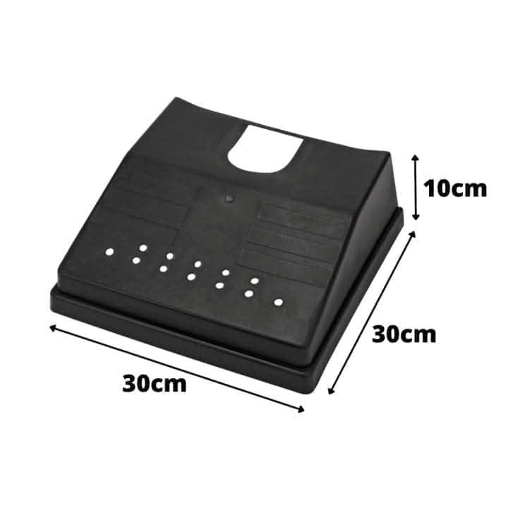 Plastic Drain Cover - Outside Black Gutter Drain Guard