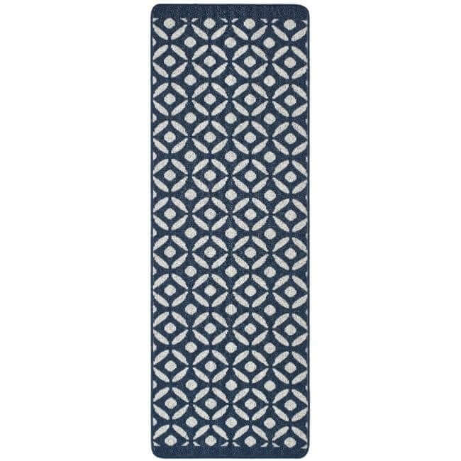 Washable Mat and Runners Geometric Design