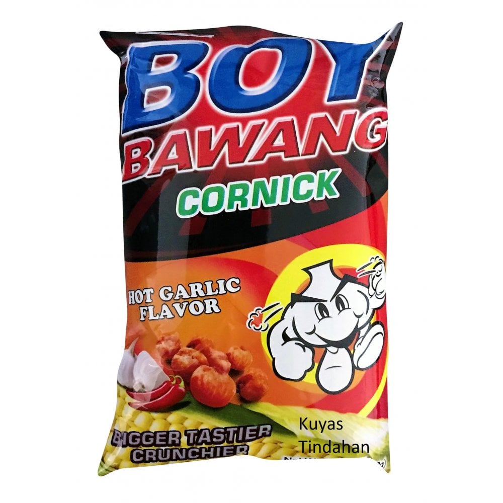 BOY BAWANG Cornick Hot Garlic Flavour 90g