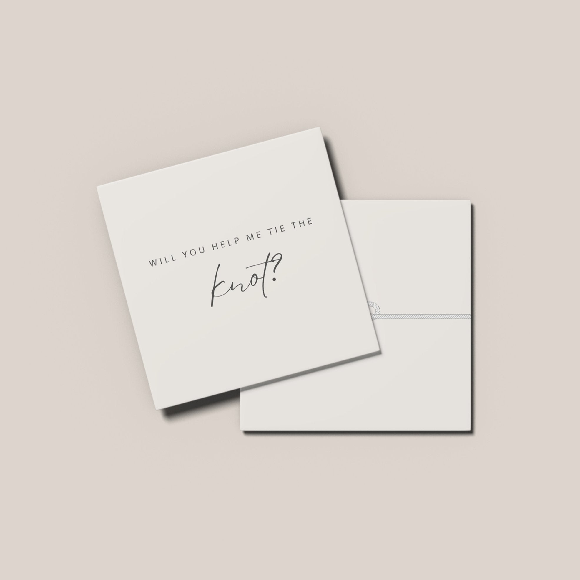 Bridesmaid Proposal Card