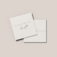 Bridesmaid Proposal Card