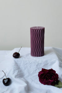 Sculpted Pillar Candles