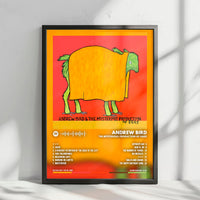 Andrew Bird "The Mysterious Production of Eggs" Album Cover Poster - with Complete Tracklist