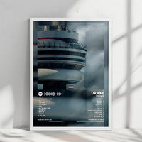 Drake "Views" Album Cover Poster - with Complete Tracklist