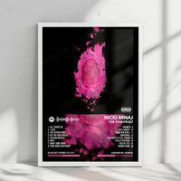 Nicki Minaj "The Pinkprint" Album Cover Poster - with Complete Tracklist