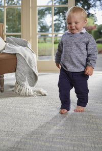 Country Sea Mist Solid Wool Rug