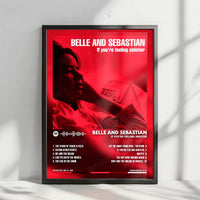 Belle and Sebastian "If You're Feeling Sinister" Album Cover Poster - with Complete Tracklist