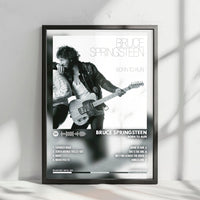 Bruce Springsteen "Born to Run" Album Cover Poster - with Complete Tracklist
