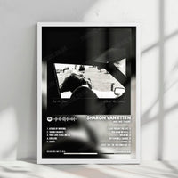 Sharon Van Etten "Are We There" Album Cover Poster - with Complete Tracklist