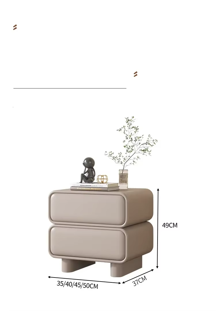 Luxury Creative Large-capacity Bedside Table