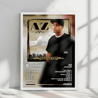 AZ "Legendary" Album Cover Poster - with Complete Tracklist