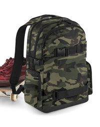 Venom Skateboards PRO Backpack with Skate Carrier - Camo