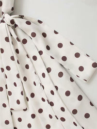 Puffy Sleeve Wrap Mini Dress Blazer D...