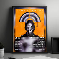 Massive Attack "Heligoland" Album Cover Poster - with Complete Tracklist