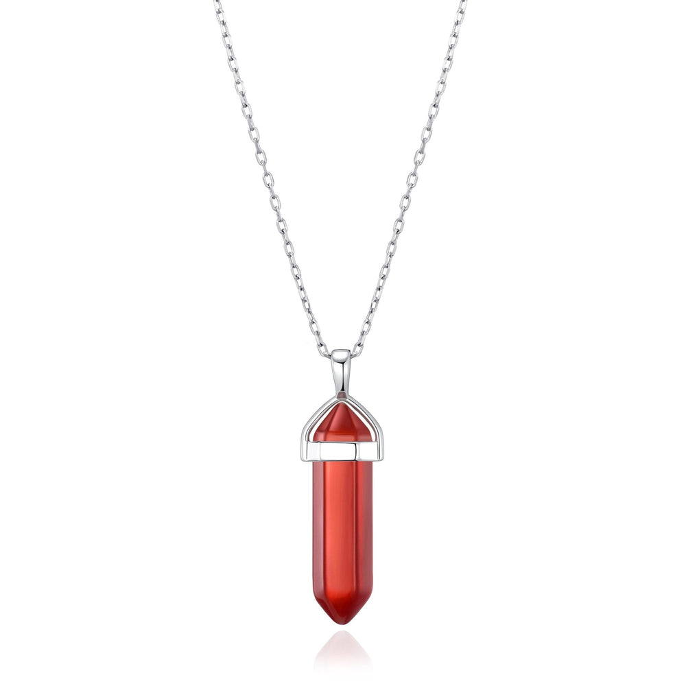 Carnelian Genuine Gemstone Necklace