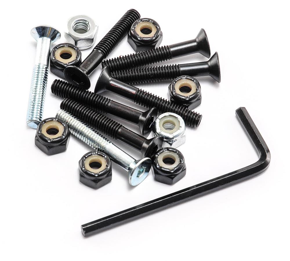 Venom Hardware - 1.5" - Allen - Black/Silver