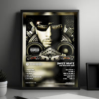 Swizz Beatz "Haute Living" Album Cover Poster - with Complete Tracklist