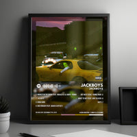 Jackboys "Jackboys" Album Cover Poster - with Complete Tracklist