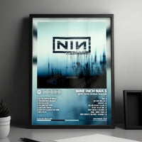 Nine Inch Nails "With Teeth" Album Cover Poster - with Complete Tracklist