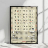 Chief Keef "Dedication" Album Cover Poster - with Complete Tracklist