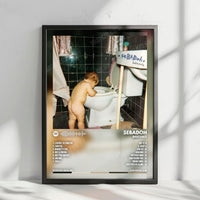 Sebadoh "Bakesale" Album Cover Poster - with Complete Tracklist