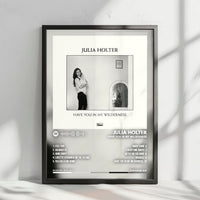 Julia Holter "Have You in My Wilderness" Album Cover Poster - with Complete Tracklist
