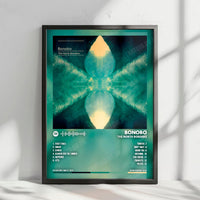 Bonobo "The North Borders" Album Cover Poster - with Complete Tracklist