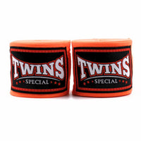 Twins 5m Muay Thai Boxing Elastic Handwraps Orange