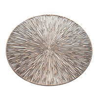 Chic Home Placemats - Gold - Set of 2