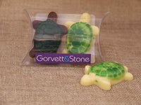 Turtles in Milk and White Chocolate