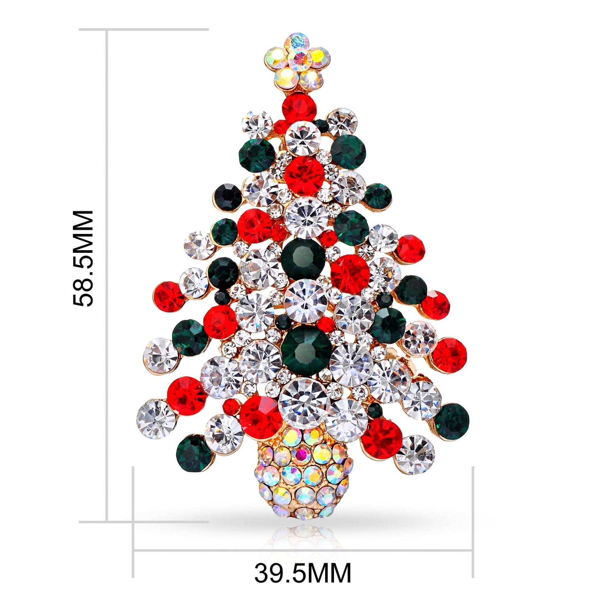 Christmas Tree Brooch