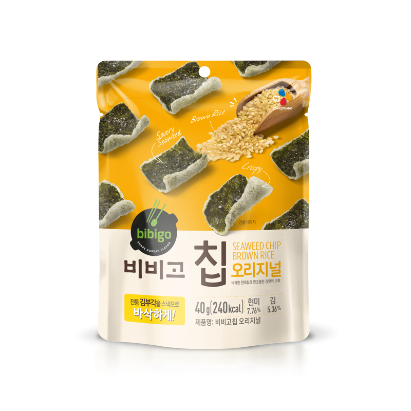 CJ BIBIGO Seaweed Chip Brown Rice 40g