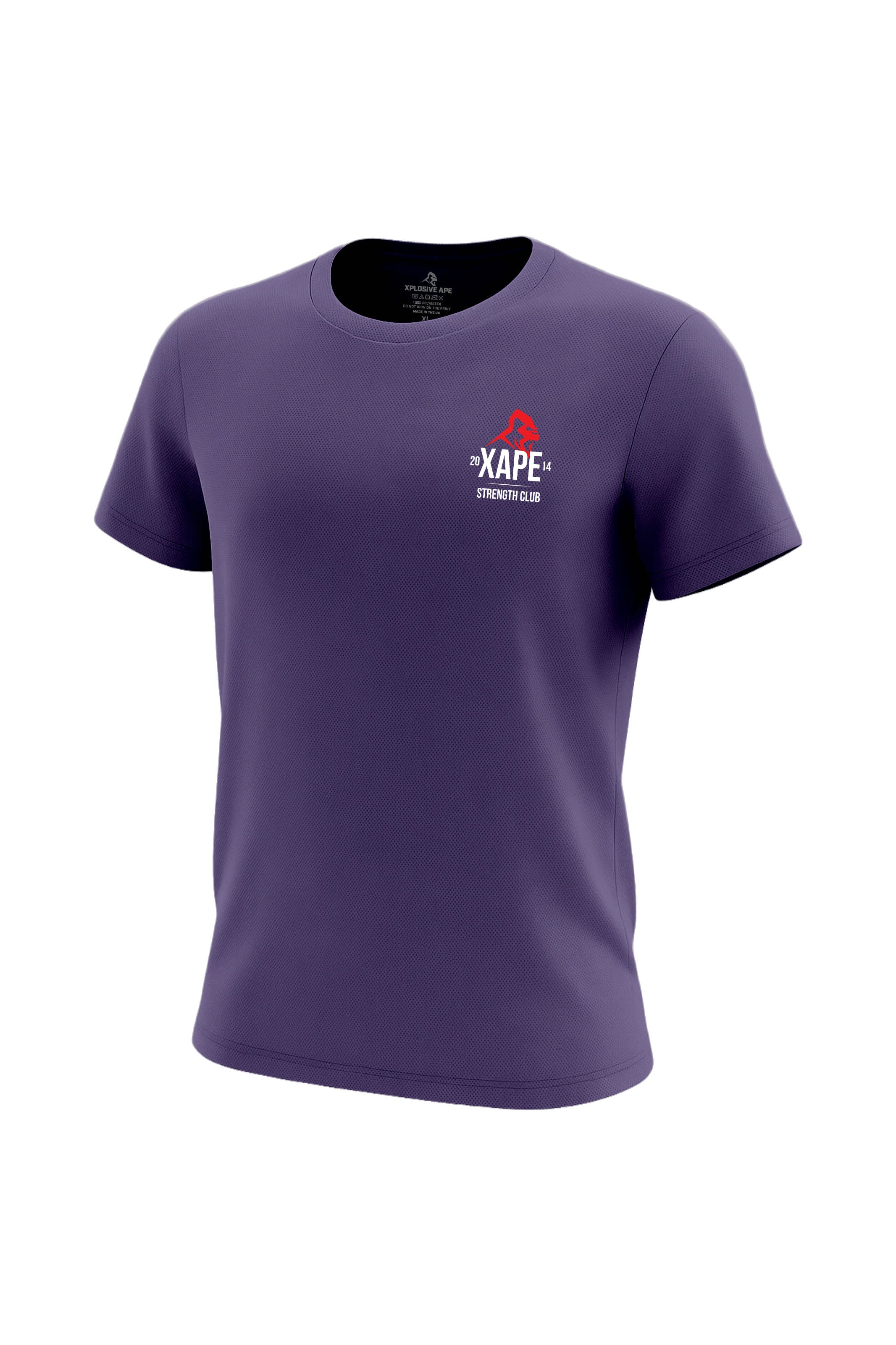 XAPE Classic Strength X Tech Tee - Purple