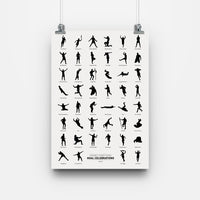 Football's Greatest Goal Celebrations Print