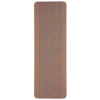 Washable Designer Beige Rug with Border for Easy Maintenance