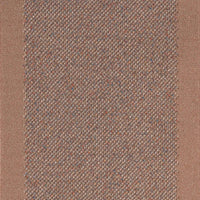Washable Designer Beige Rug with Border for Easy Maintenance